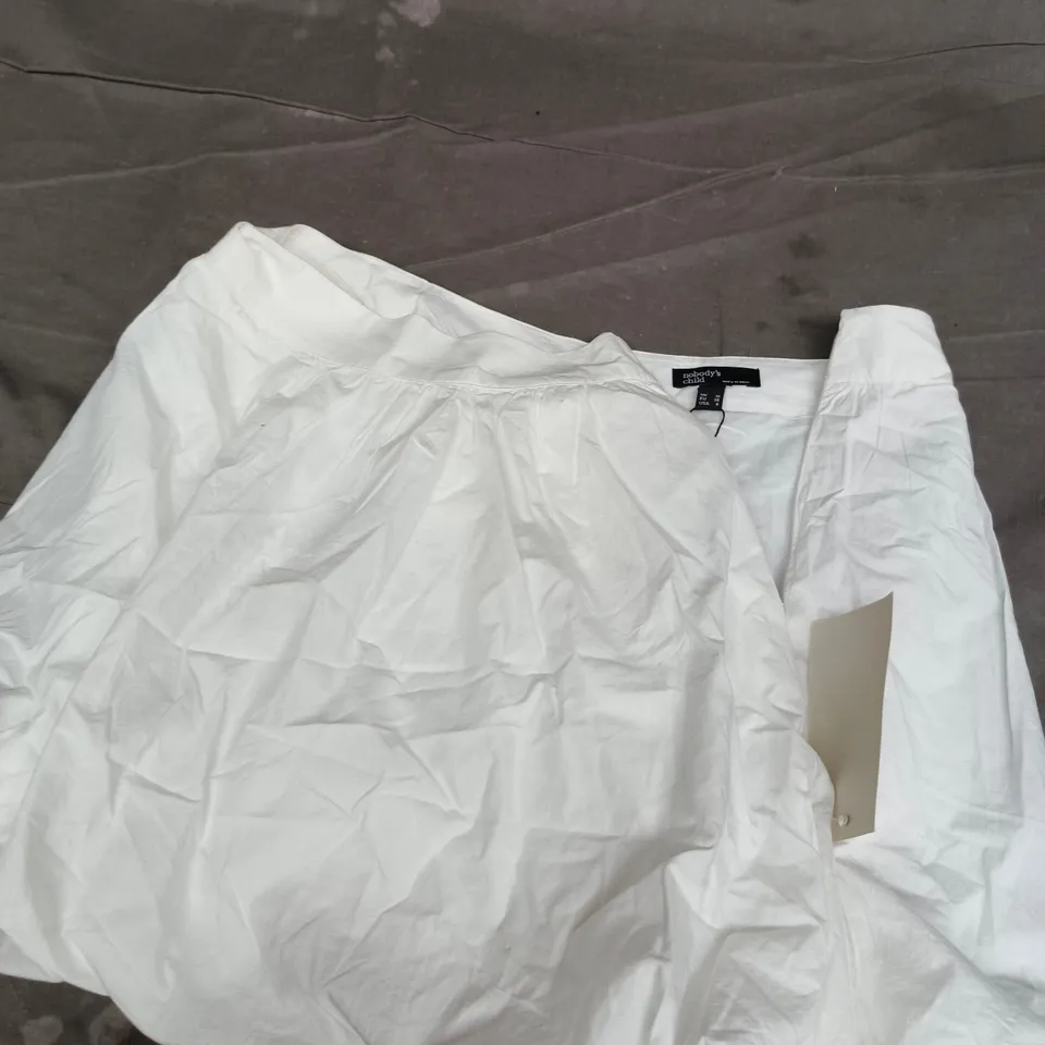 NOBODY'S CHILD WHITE SKIRT – UK 10 
