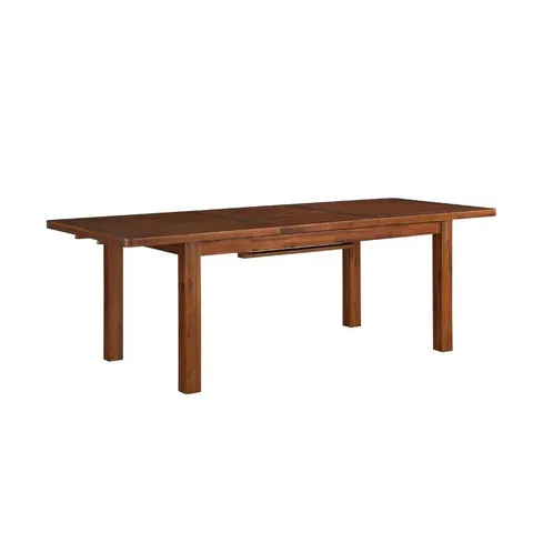 BOXED SOUD EXTENDABLE DINING TABLE 165cm - ACACIA (1 BOX)