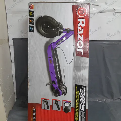 RAZOR POWER CORE S85 ELECTRIC SCOOTER FOR KIDS 8+ - PURPLE - COLLECTION ONLY 