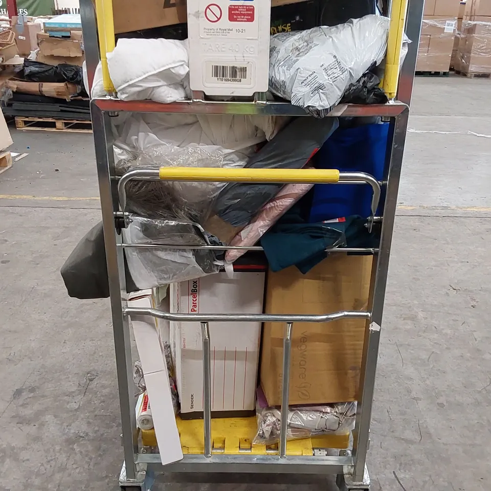 CAGE OF ASSORTED HOMEWARE AND CONSUMER PRODUCTS (CAGE NOT INCLUDED)