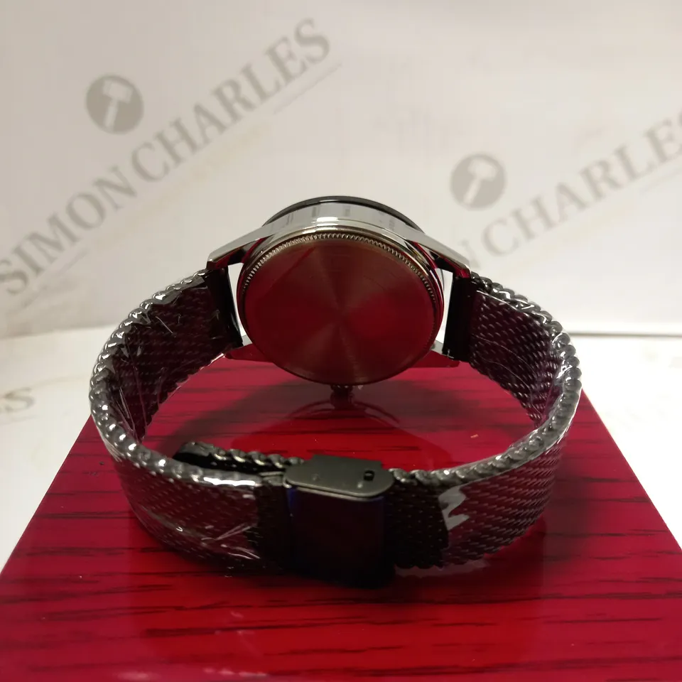 STOCKWELL AUTOMATIC TACHYMETER MESH STRAP WRISTWATCH 
