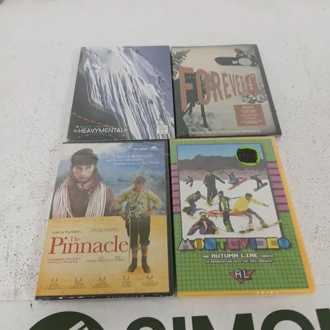 APPROXIMATELY 51 ASSORTED DVDS TO INCLUDE; THE BONDED AGE, TECHNICOLOUR, FORUM FOREVER, MONTEVIDEO, HEART FILMS VOL 4 AND HEAVY MENTAL