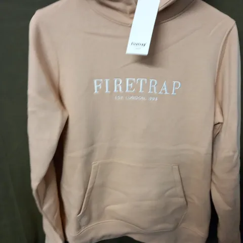 FIRETRAP LARGE LOGO HOODIE - 10