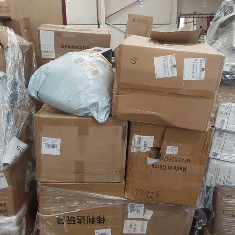 PALLET CONTAINING A LARGE ASSORTMENT OF CONSUMER PRODUCTS INCLUDING: ELECTRIC MOSQUITO KILLER, LIGHT THERAPY LAMP ECT