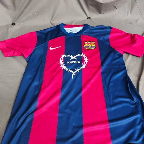 FC BARCALONA HOME JERSEY SIZE XL