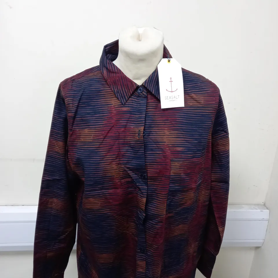 SEASALT CORNWALL WATERWORM SHIRT SIZE 12