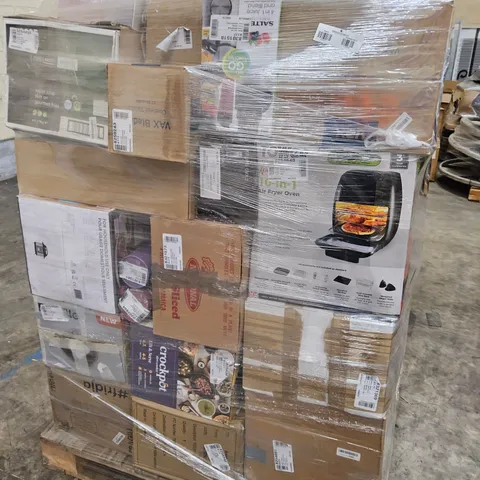 PALLET OF APPROXIMATELY 36 UNPROCESSED RAW RETURN HOUSEHOLD AND ELECTRICAL GOODS TO INCLUDE;