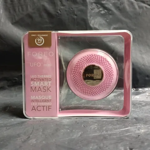 FOREO UFO MINI LED THERMO ACTIVATED SMART MASK IN PEARL PINK