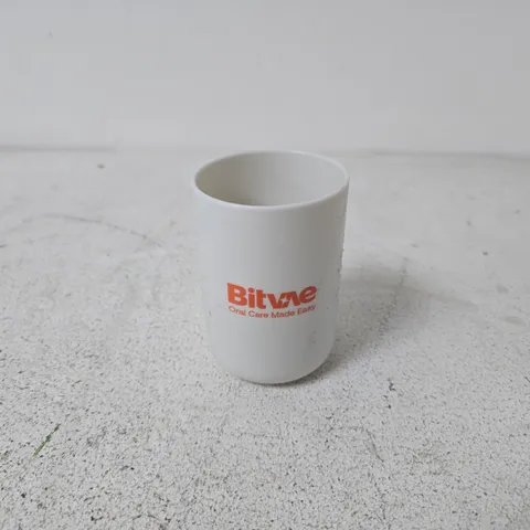 APPROXIMATELY 250 BITVAE GARGLE CUPS IN WHITE