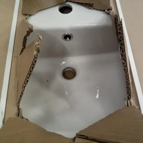 BOXED COOKE & LEWIS AFFINI 1 TAP HOLE SEMI RECESSED BASIN
