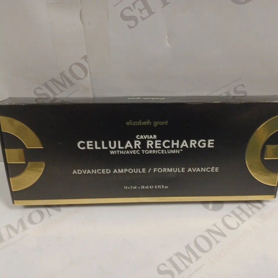 BOXED ELIZABETH GRANT CAVIAR CELLULAR RECHARGE ADVANCED SKIN CARE SERUM 