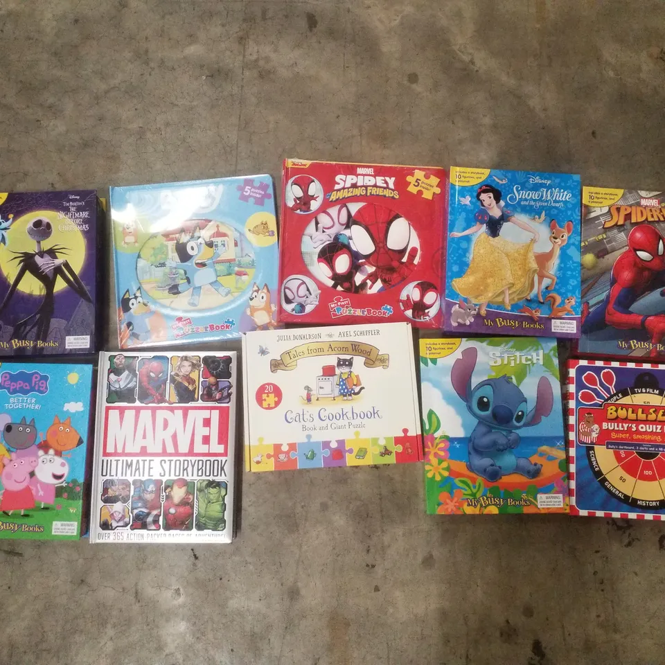 PALLET CONTAINING LARGE QUANTITY OF ASSORTED CHILDRENS ACTIVITY BOOKS