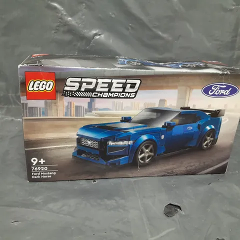 LEGO SPEED CHAMPIONS 76920 FORD MUSTANG DARK HORSE 