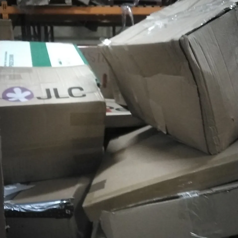 PALLET OF ASSORTED ITEMS TO INCLUDE; DEEP TISSUE NECK MASSAGER, SLIM LINE HEATER