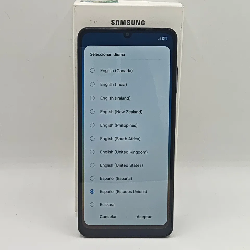 BOXED SAMSUNG GALAXY A06 5G 4/128GB IN BLACK - SM-A066M
