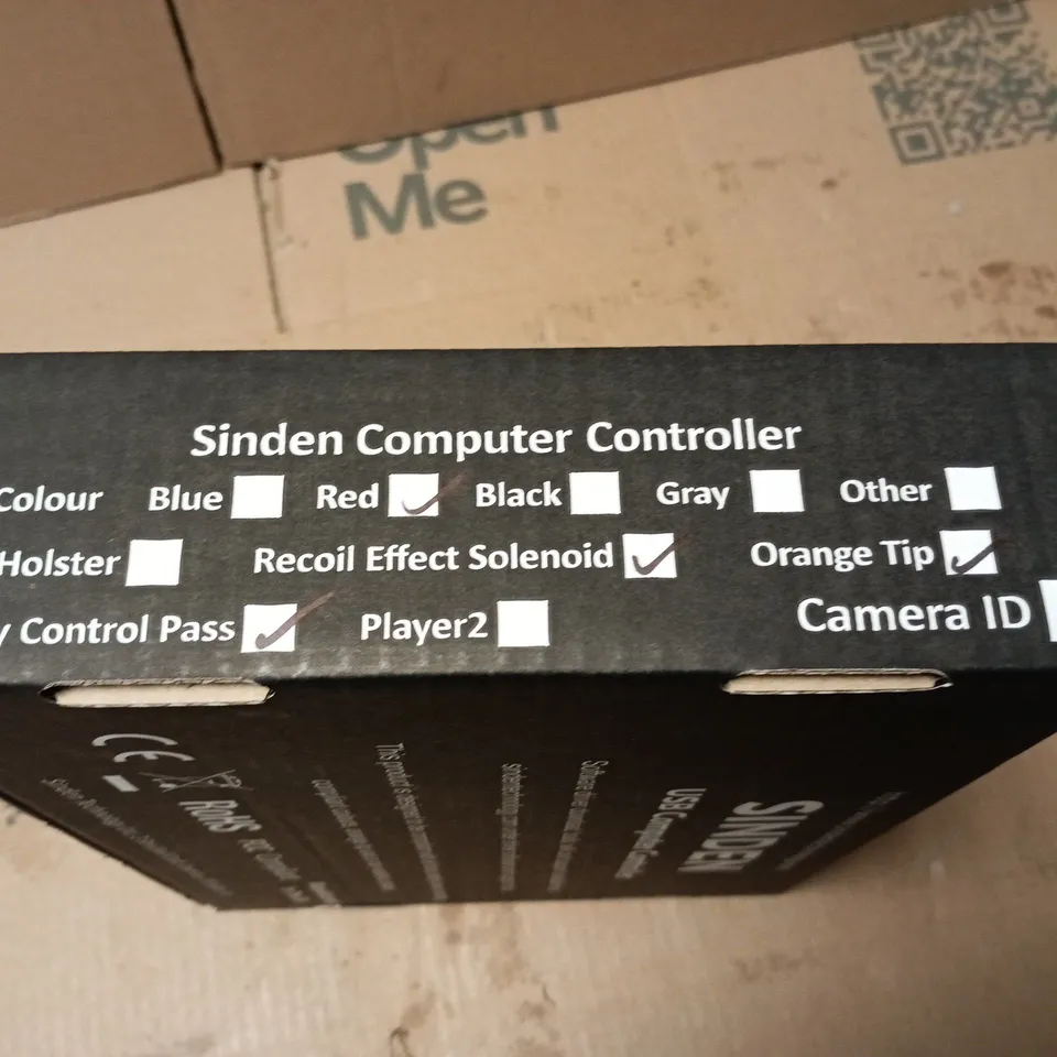 BOXED SINDEN USB COMPUTER CONTROLLER - RED