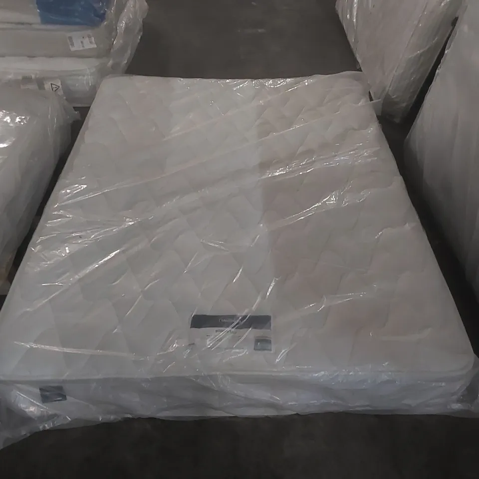 QUALITY BAGGED SILENTNIGHT PILLOW TOP 5FT KING SIZE MATTRESS 