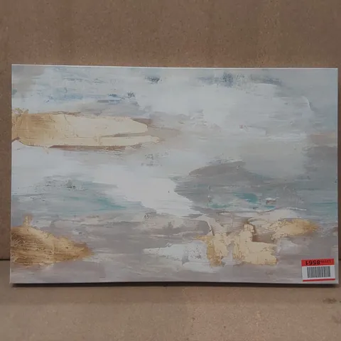 WRAPPED CANVAS ABSTRACT PAINTING 