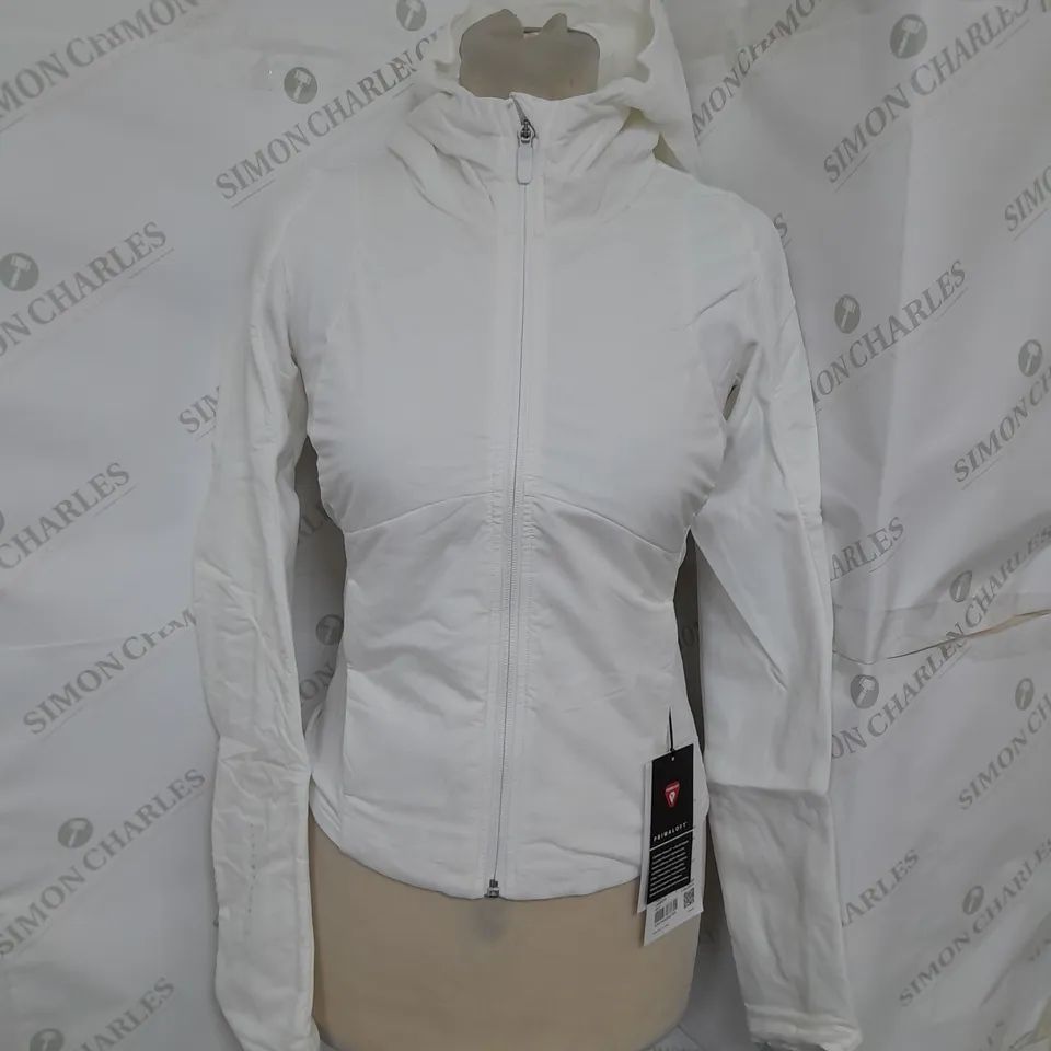 LULULEMON PUSH YOUR PACE JACKET IN WHITE SIZE 4 RRP £168