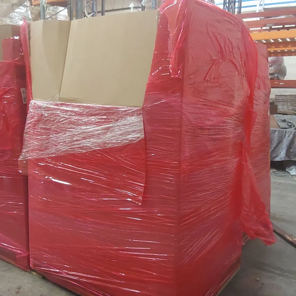 PALLET CONTAINING A LARGE QUANTITY OF ASSORTED ITEMS INCLUDING: 32" LED SMART TV, JIGPAL PUZZLE ACCESSORIES, LIFELIKE NEWBORN BABY DOLL, TOWER SPACE HEATER ECT