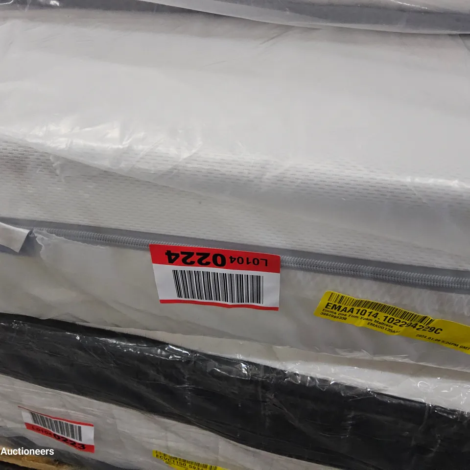 BAGGED EMMA ONE FIRM FOAM 4'6" MATTRESS 
