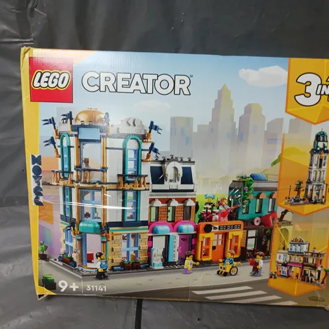 BOXED LEGO CREATOR MAIN STREET 3 IN 1 31141