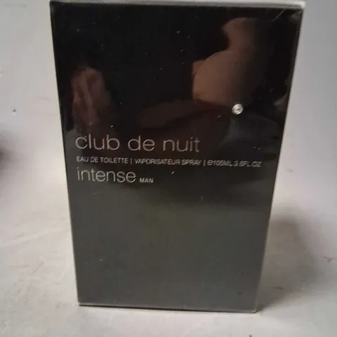 BOXED AND SEALED CLUB DE NUIT EAU DE TOILETTE INTENSE MAN 105ML