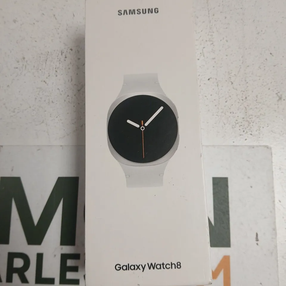 SAMSUNG GALAXY WATCH8 SMARTWATCH – WHITE SEALED 