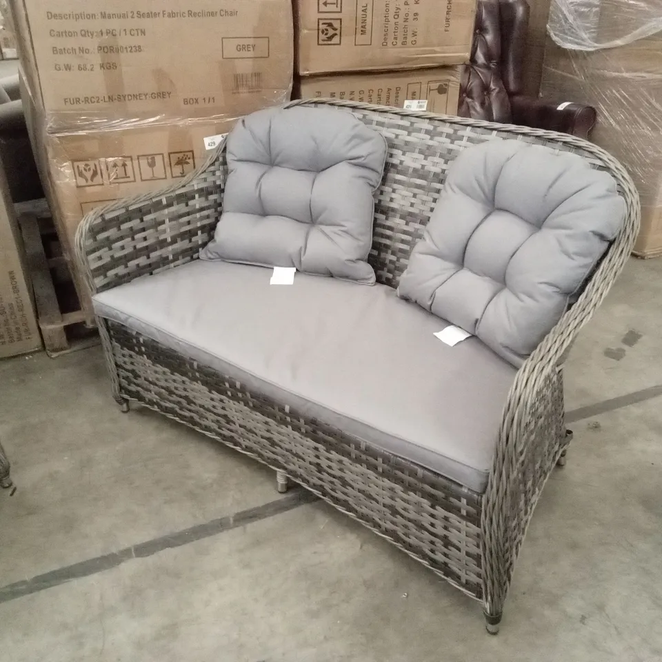 OUTSUNNY 4-PERSON OUTDOOR PATIO SET