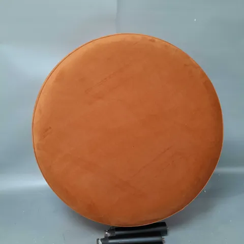 MY HOME STORIES FOOTSTOOL - SPICED ORANGE
