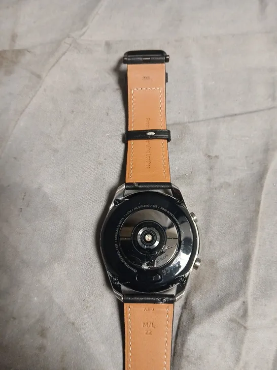 Lot 1101: Automatic wristwatch with tan leather strap - 5465109 | Simon ...