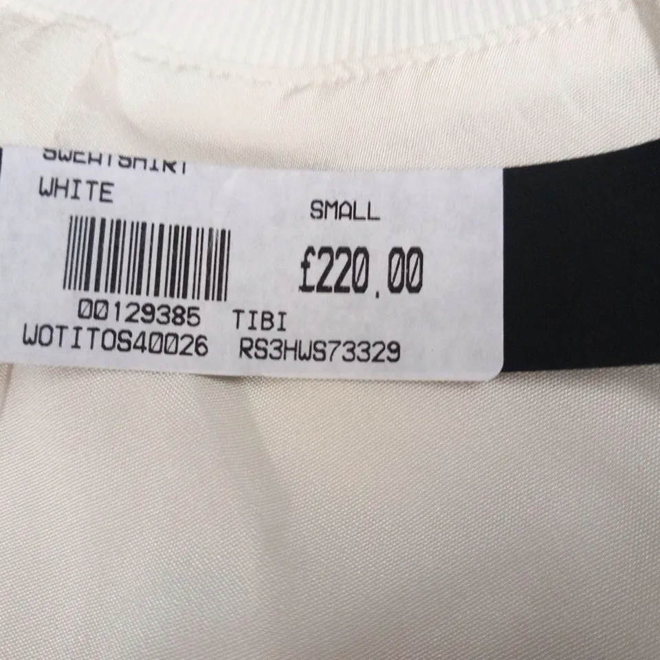 TIBI SWEATSHIRT SIZE SMALL