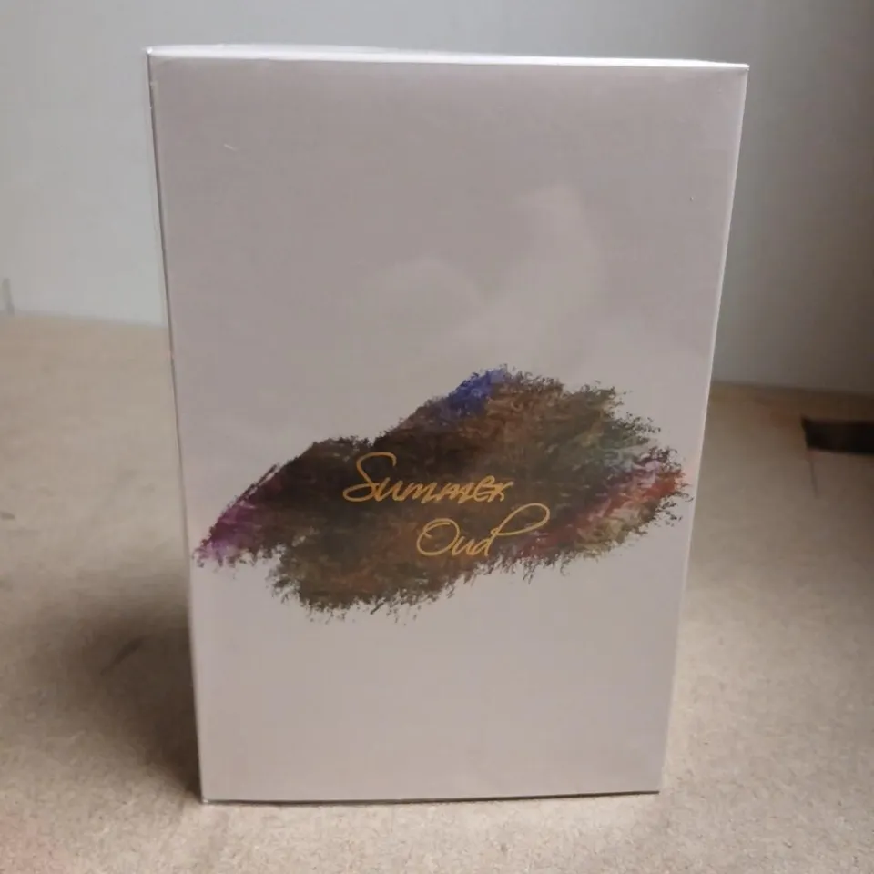 BOXED AND SEALED AHMED AL MAGHRIBI SUMMER OUD EXTRAIT DE PARFUM 60ML