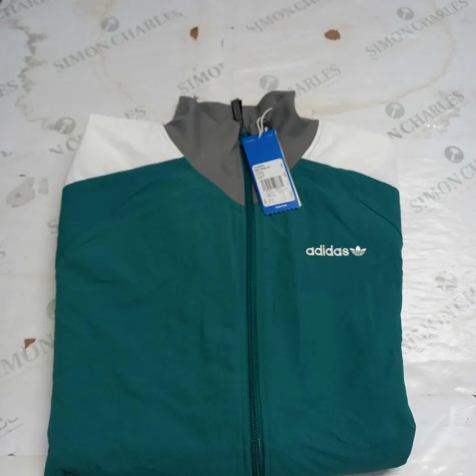 ADIDAS EQT WIND JACKET - GREEN - SIZE S
