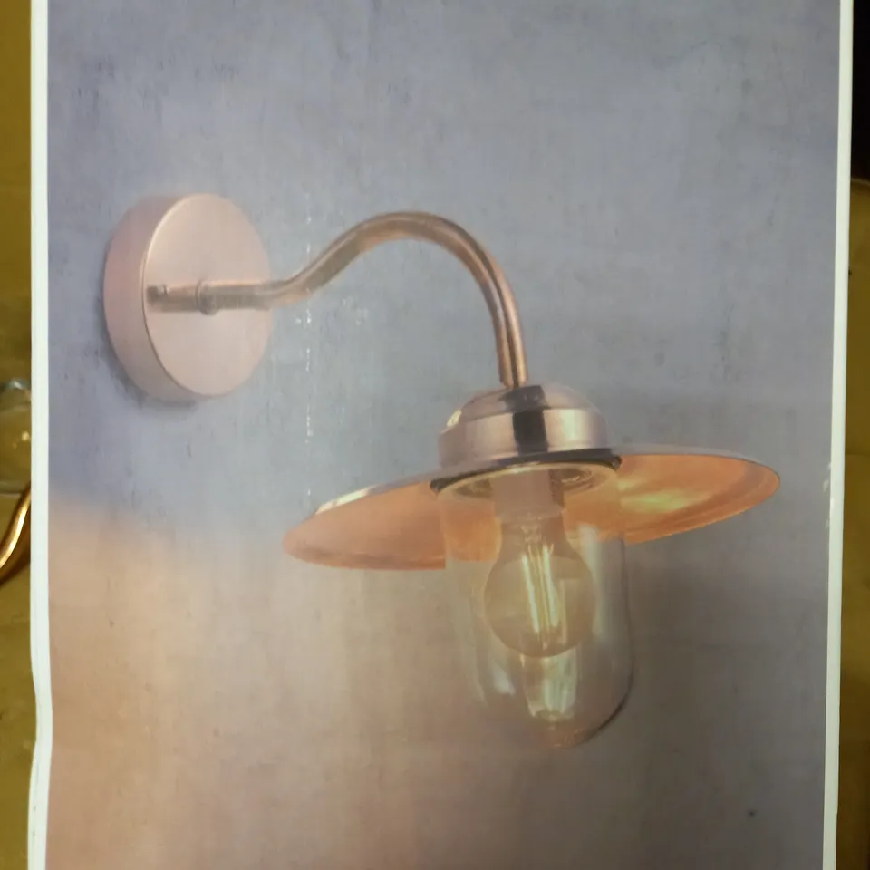 NORDLUX LUXEMBOURG OUTDOOR WALL LIGHT, COPPER