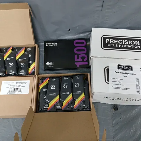 PRECISION HYDRATION CARB GELS AND ELECTROLYTE TABLETS 