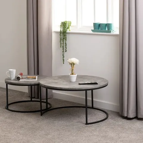 BOXED DOUROS 2 PIECE COFFEE TABLE SET (1 BOX)