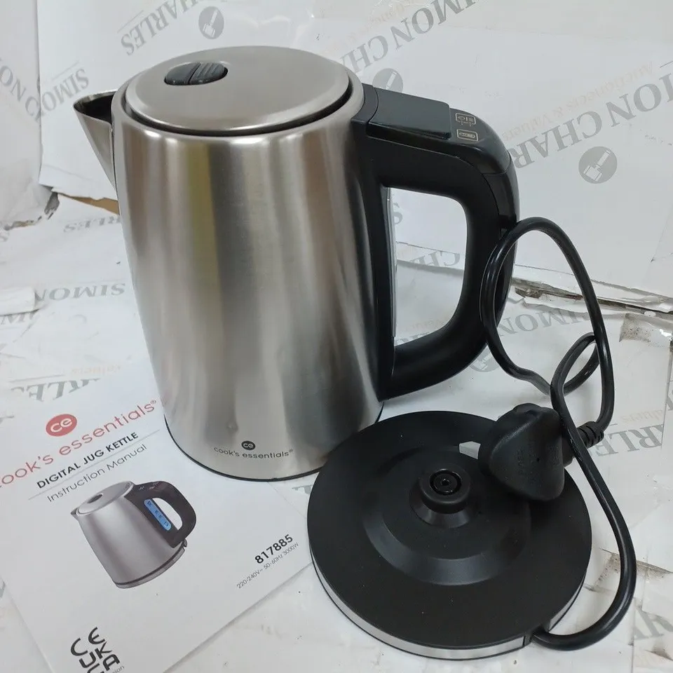 BOXED COOK'S ESSENTIALS MULTI TEMPERATURE 1.7L KETTLE