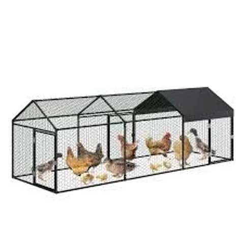 BOXED GARVEE MINI CHICKEN CAGE - BLACK (1 BOX)