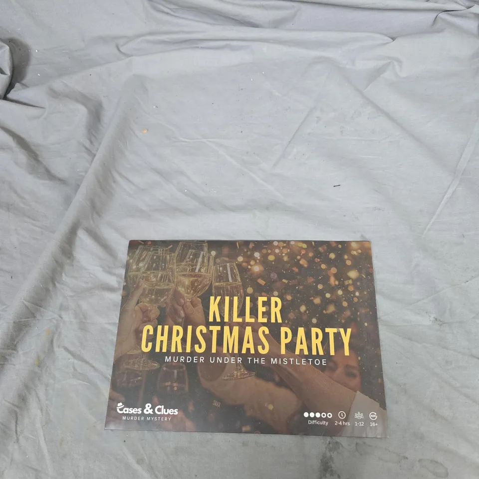 KILLER CHRISTMAS PARTY - MURDER UNDER THE MISTLETOE (CASES & CLUES BOARD GAME)