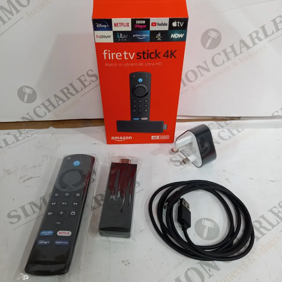 AMAZON FIRE TV STICK 4K BLACK 