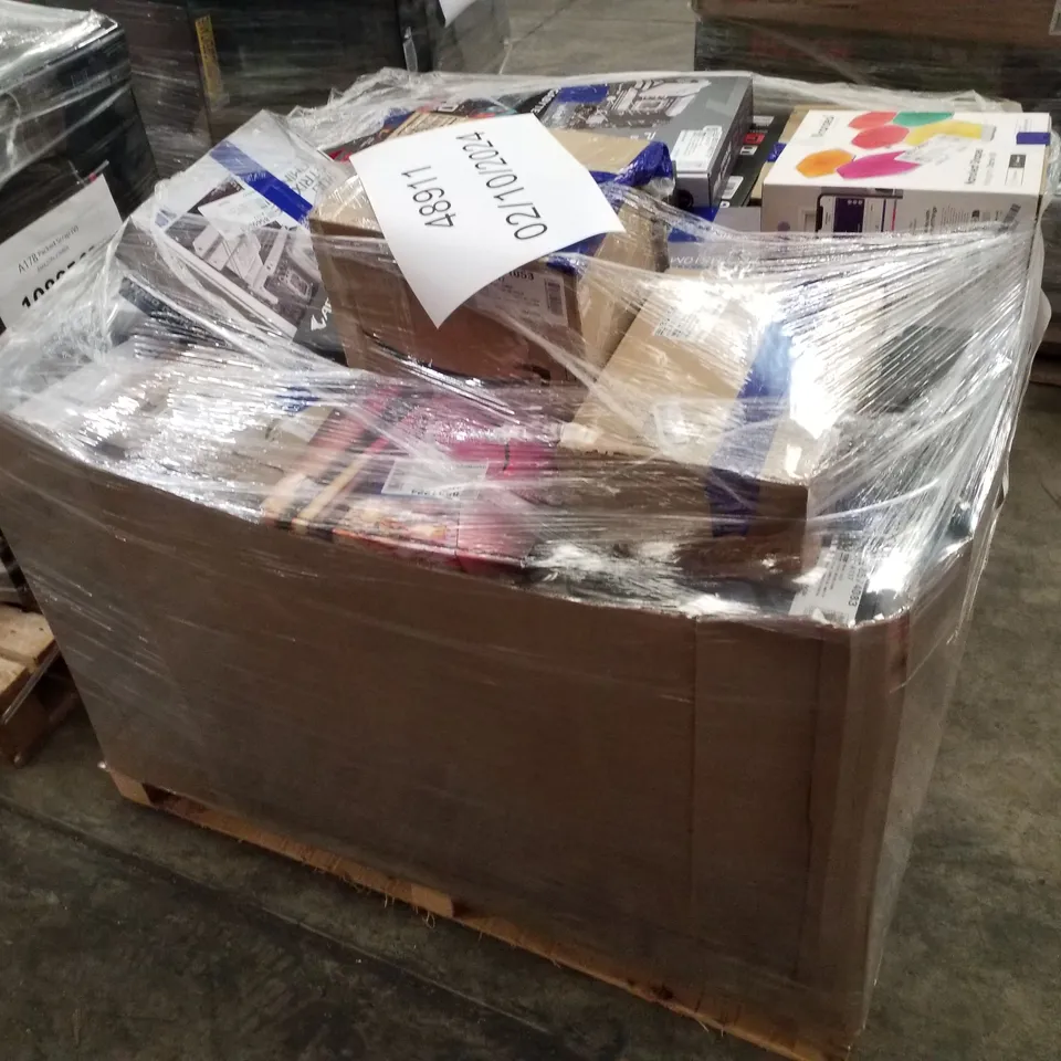 PALLET OF APPROXIMATELY 129 UNPROCESSED HIGH VALUE RAW RETURN ELECTRICAL GOODS TO INCLUDE;
