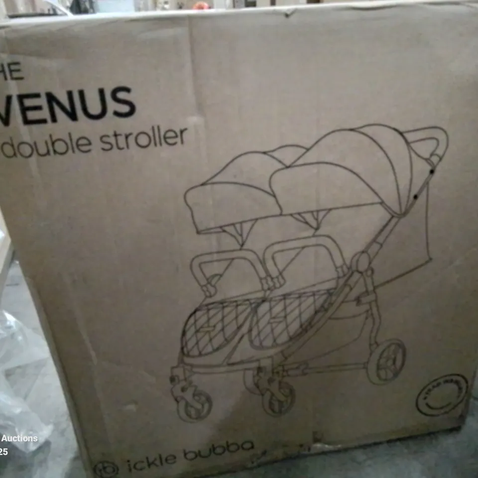 ICKLE BUBBA VENUS PRIME DOUBLE STROLLER - COLLECTION ONLY