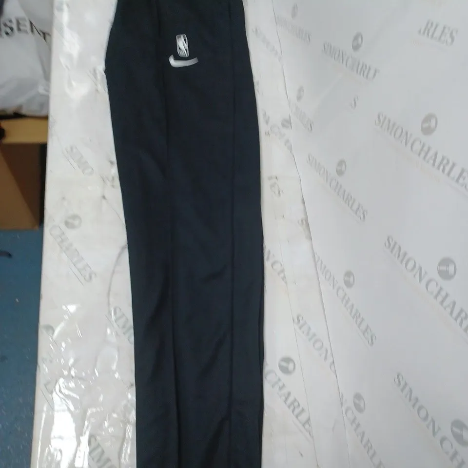 MENS NIKE BROOKLYN NETS TRACK PANTS SMALL - BLACK 