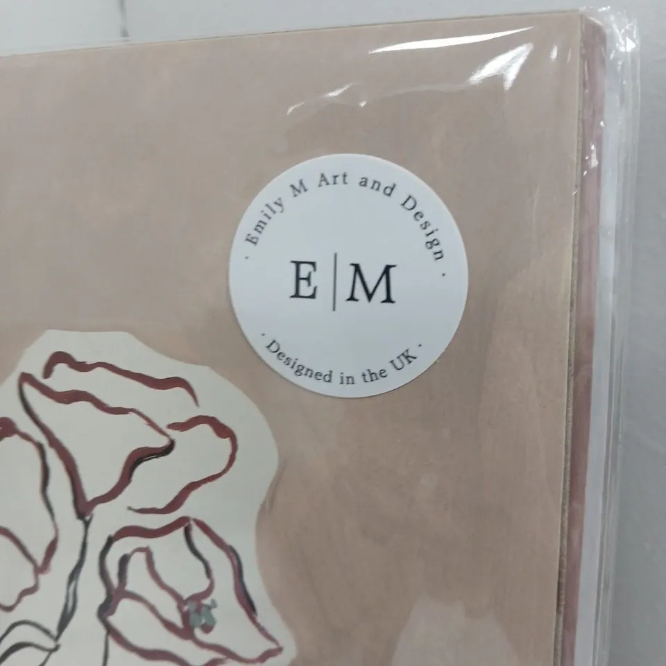 BOX OF EMILY M ART AND DESIGN PRINTS – A LARGE SELECTION IN DIFFERENT SIZES