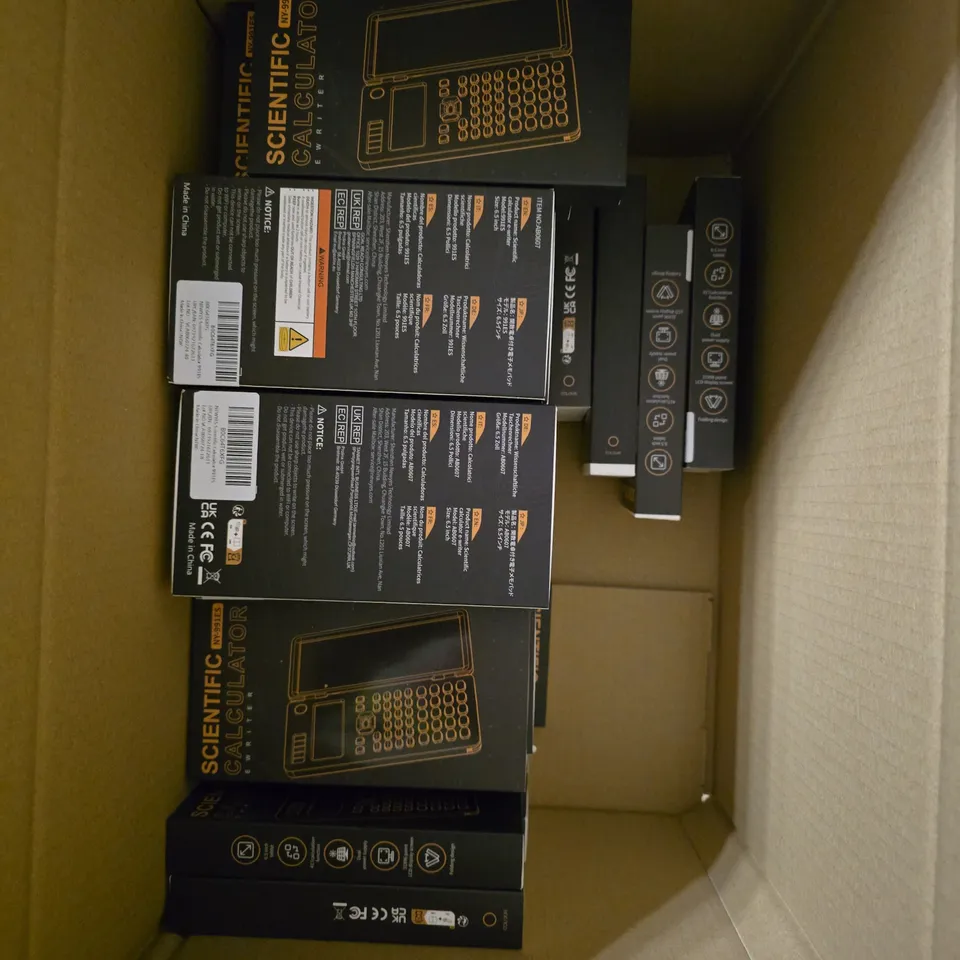 APPROXIMATELY 35 BOXED NEWYES 991ES SCIENTIFIC CALCULATORS 