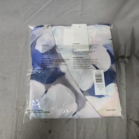 BAGGED Y.A.S THEA MIDI WRAP DRESS – UK 6 (EU 34)