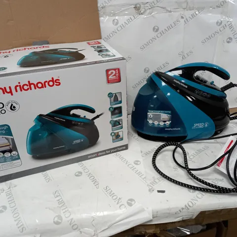BOXED MORPHY RICHARDS 332101 AUTO CLEAN SPEED STEAM PRO 7 BAR STEAM GENERATOR IRON