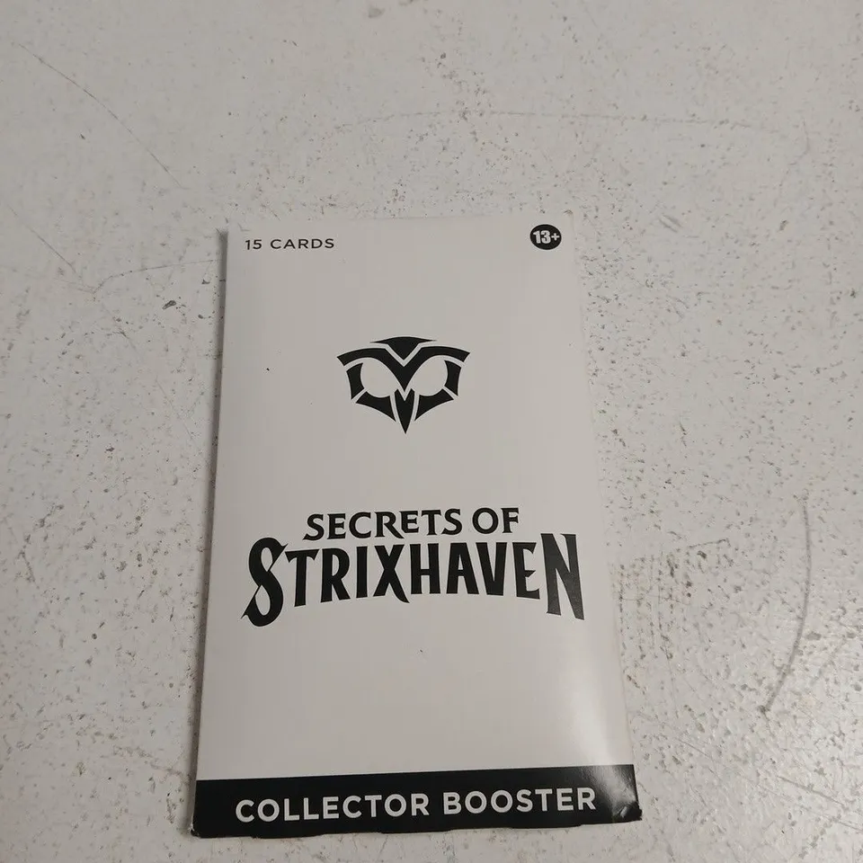 MAGIC: THE GATHERING SECRETS OF STRIXHAVEN COLLECTOR BOOSTER PACK (15 CARDS)