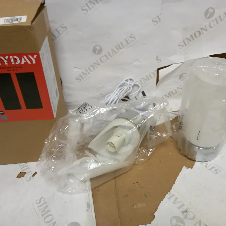 JOHN LEWIS CARA TOUCH LAMP SET OF 2 